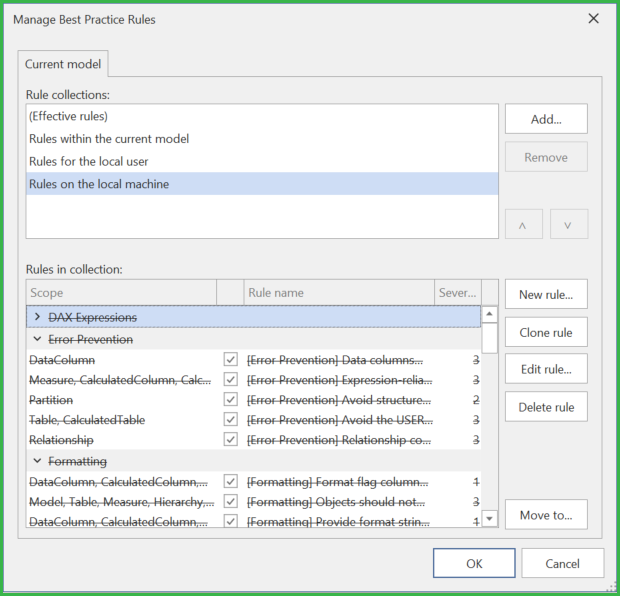 BPA Manage Rules UI