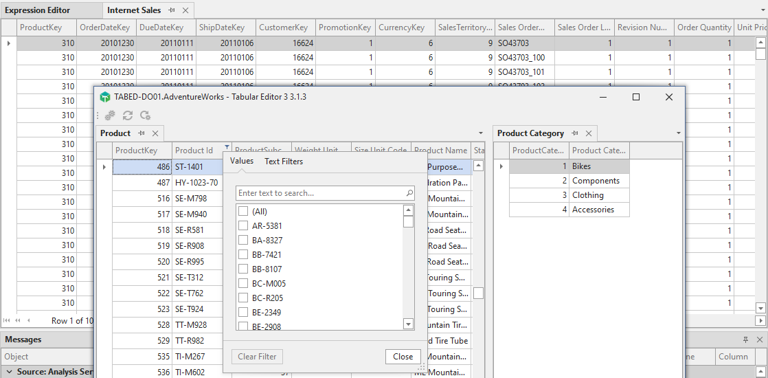 Te3 Table Preview